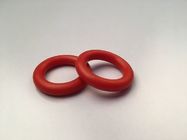 Rojo 40 - 90 el anillo o de la orilla NBR, engrasa los anillos de goma redondos resistentes para automotriz