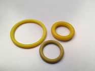 Tolerancia material elástico amarilla de la amplia gama del anillo o NBR con fuerza de alta resistencia