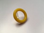 Resistencia química del anillo amarillo durable del silicón para la industria del equipamiento médico