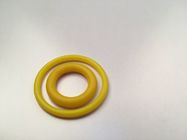 Sellos amarillos del anillo o del silicón del color, goma de silicona de resistencia del anillo o del calor