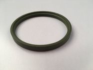 La junta del anillo del color verde PTFE, resistencia química sella los anillos o de las juntas