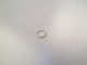Small Size White Silicone Gasket Ring / 3 Inch Rubber O Ring For Industry