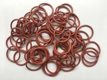 Anillo de goma rojo resistente químico multiusos para las soluciones de sal diluidas