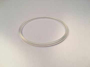 Sellos de goma grandes del anillo o del silicón, anillo claro estándar flexible del silicón del FDA