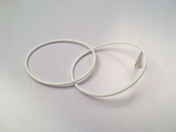 Anillo o de goma blanco tamaño pequeño del anillo/3 pulgadas de la junta del silicón para la industria