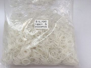 Bulto claro de 70 de la orilla del silicón anillos de cierre para el lacre estático superficial cilíndrico