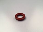 Piezas de goma moldeadas silicón del color rojo con la forma especial usada para la máquina