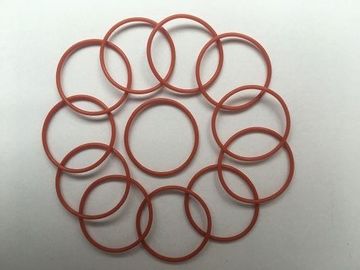Pequeña trayectoria del escape de la superficie de lacre del bloque del color rojo de los anillos de goma de los sellos estáticos