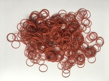 Pequeña trayectoria del escape de la superficie de lacre del bloque del color rojo de los anillos de goma de los sellos estáticos