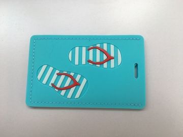 40 - 85 piezas de goma moldeadas dureza de la orilla, etiquetas azules del equipaje del viaje conveniente